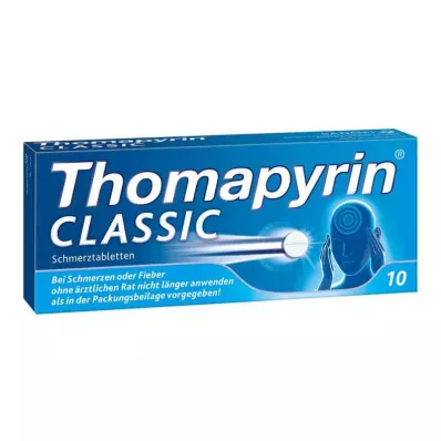 THOMAPYRIN CLASSIC Ağrı kesici tabletler, 10 adet