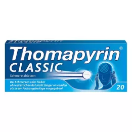 THOMAPYRIN CLASSIC Ağrı kesici tabletler, 20 adet