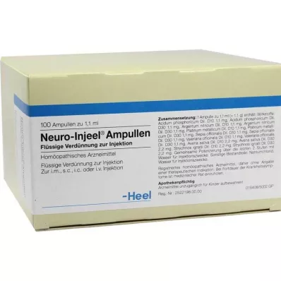 NEURO INJEEL Ampuller, 100 adet NEURO INJEEL Ampuller, 100 adet