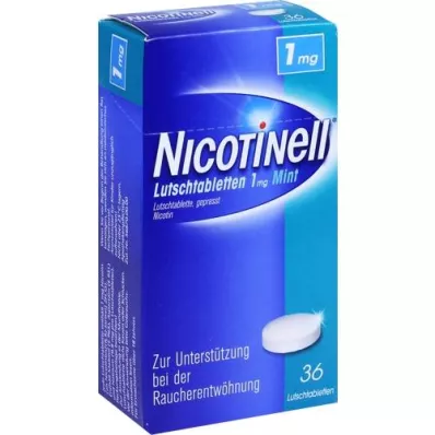 NICOTINELL Pastil 1 mg Nane, 36 adet