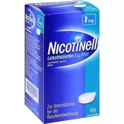 NICOTINELL Pastil 1 mg Nane, 96 adet