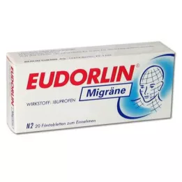 EUDORLIN Migren film kaplı tabletler, 20 adet
