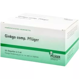 GINKGO COMP.Pflüger ampulleri, 50 adet