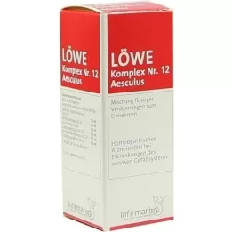LÖWE KOMPLEX No.12 Aesculus damla, 50 ml