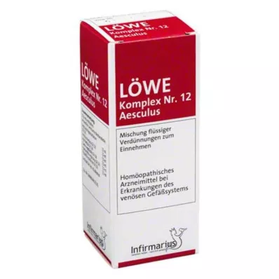 LÖWE KOMPLEX No.12 Aesculus damla, 50 ml