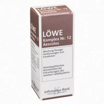 LÖWE KOMPLEX No.12 Aesculus damla, 100 ml