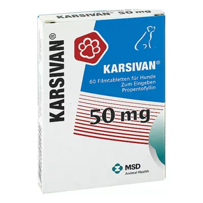 KARSIVAN Köpekler için 50 film kaplı tablet, 60 adet