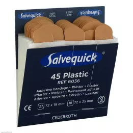 SALVEQUICK Sıva şeritleri su geçirmez Dolum 6036, 45 adet
