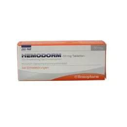 HEMODORM 50 mg uyku tabletleri, 20 adet