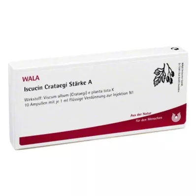 ISCUCIN crataegi nişastası A ampuller, 10X1 ml ISCUCIN crataegi nişastası A ampuller, 10X1 ml