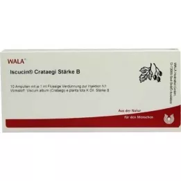 ISCUCIN crataegi nişastası B ampulleri, 10X1 ml