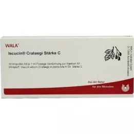 ISCUCIN crataegi nişastası C ampulleri, 10X1 ml