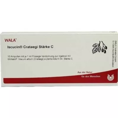 ISCUCIN crataegi nişastası C ampulleri, 10X1 ml ISCUCIN crataegi nişastası C ampulleri, 10X1 ml