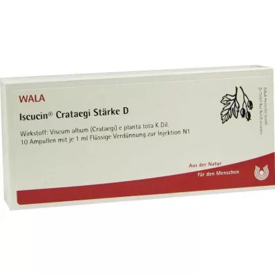 ISCUCIN crataegi nişastası D ampul, 10X1 ml ISCUCIN crataegi nişastası D ampul, 10X1 ml