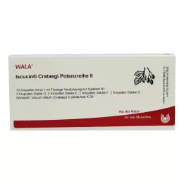 ISCUCIN crataegi potens serisi II Ampuller, 10X1 ml
