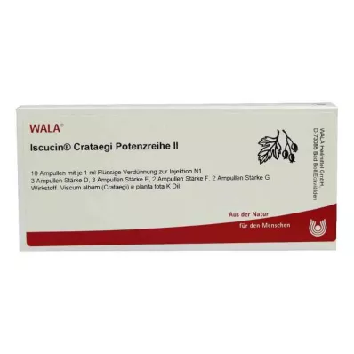 ISCUCIN crataegi potens serisi II Ampuller, 10X1 ml ISCUCIN crataegi potens serisi II Ampuller, 10X1 ml