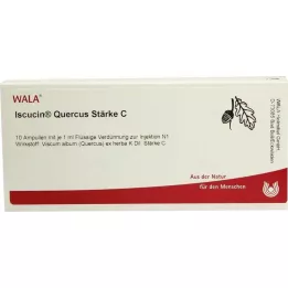 ISCUCIN quercus nişastası C ampulleri, 10X1 ml