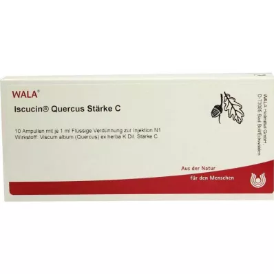 ISCUCIN quercus nişastası C ampulleri, 10X1 ml