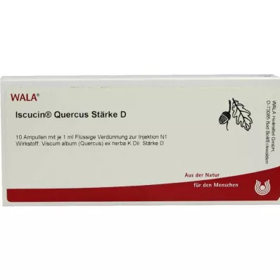 ISCUCIN quercus nişastası D ampuller, 10X1 ml