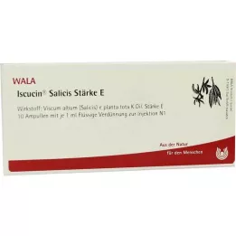 ISCUCIN salicis nişasta E ampulleri, 10X1 ml