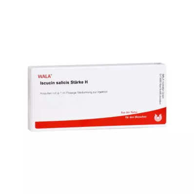 ISCUCIN salicis nişasta H ampulleri, 10X1 ml ISCUCIN salicis nişasta H ampulleri, 10X1 ml