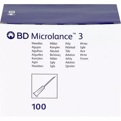 BD MICROLANCE Kanül 23 G 1 1/4 0,6x30 mm, 100 adet