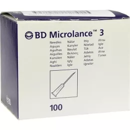 BD MICROLANCE Kanül 26 G 1/2 Insul.0,45x13 mm, 100 adet