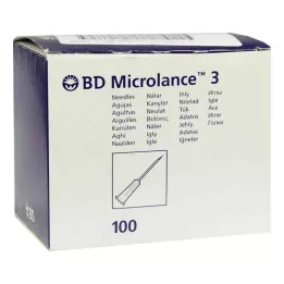 BD MICROLANCE Kanül 26 G 1/2 Insul.0,45x13 mm, 100 adet