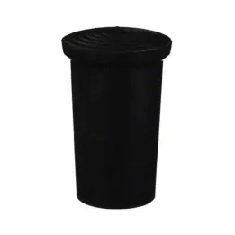 KRÜCKENKAPSEL Boyut 2 20 mm siyah, 1 adet
