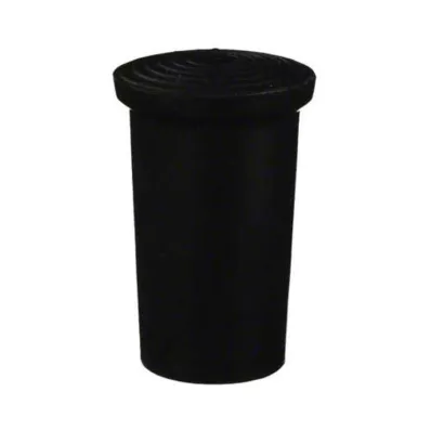 KRÜCKENKAPSEL Boyut 2 20 mm siyah, 1 adet