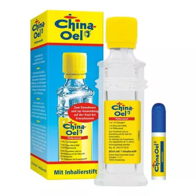 CHINA ÖL inhaler ile, 25 ml CHINA ÖL inhaler ile, 25 ml