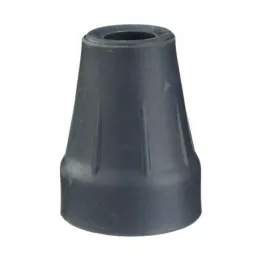 KRÜCKENKAPSEL 18/19 mm gri çelik uçlar, 1 adet