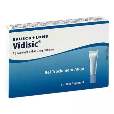 VIDISIC Göz jeli, 3X10 g
