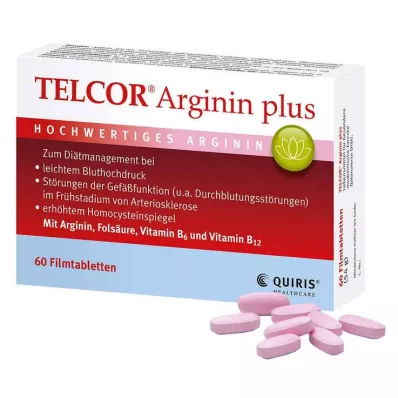 TELCOR Arginine plus film kaplı tabletler, 120 adet TELCOR Arginine plus film kaplı tabletler, 120 adet