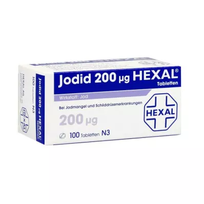 JODID 200 HEXAL tablet, 100 adet JODID 200 HEXAL tablet, 100 adet