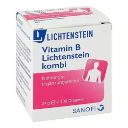 VITAMIN B LICHTENSTEIN Kombi kaplı tabletler, 100 adet