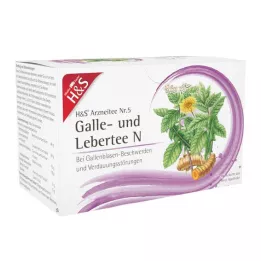 H&S Safra ve karaciğer çayı N filtre torbaları, 20X2.0 g