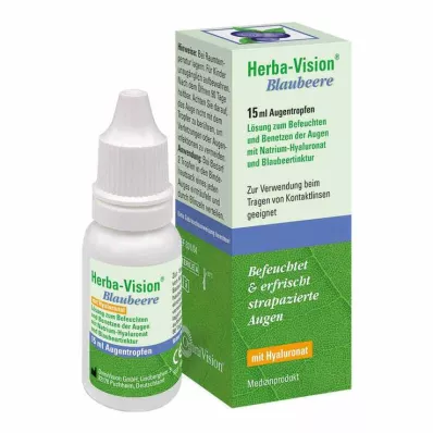 HERBA-VISION Yaban mersini göz damlası, 15 ml