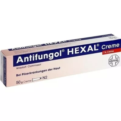 ANTIFUNGOL HEXAL Krem, 50 g