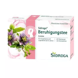 SIDROGA Sakinleştirici çay filtre poşetleri, 20X2.0 g