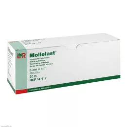 MOLLELAST Bandajlar 8 cmx4 m tek tek paketlenmiş, 20 adet