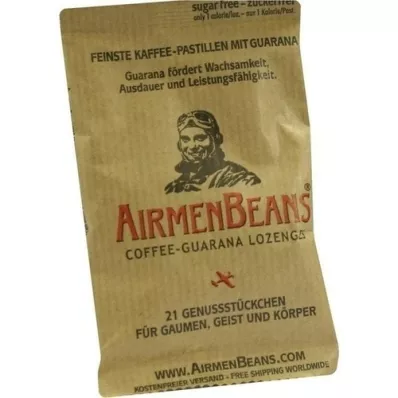 AIRMENBEANS guarana içeren en iyi kahve pastilleri, 21 adet