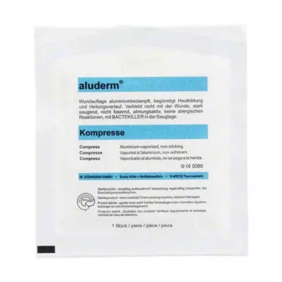 Aluderm kompres 20x20cm, 1 adet
