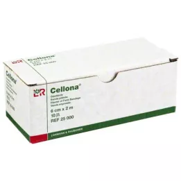 CELLONA Alçı bandaj 6 cmx2 m, 2X5 adet