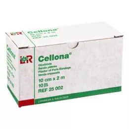 CELLONA Alçı bandaj 10 cmx2 m, 2X5 adet
