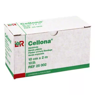 CELLONA Alçı bandaj 10 cmx2 m, 2X5 adet