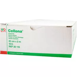 CELLONA Alçı bandaj 20 cmx2 m, 2X5 adet