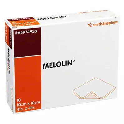 MELOLIN 10x10 cm yara örtüleri steril, 10 adet