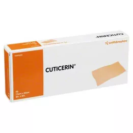 CUTICERIN 7,5x20 cm merhem kaplamalı gazlı bez, 50 adet