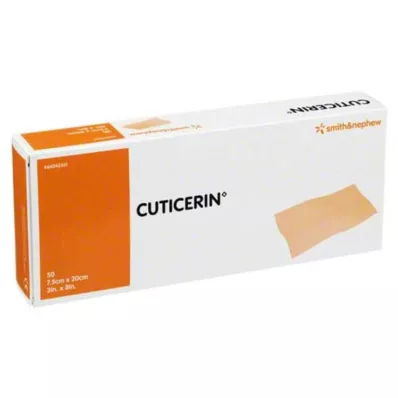 Cuticerin 7.5x20cm satatlı gazlı bez, 50 adet Cuticerin 7.5x20cm satatlı gazlı bez, 50 adet